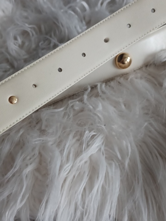 Vintage  Belt With Gold Accent & Buckle